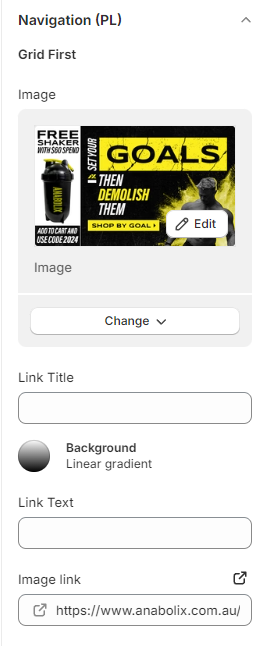 Dropdown Image Schema
