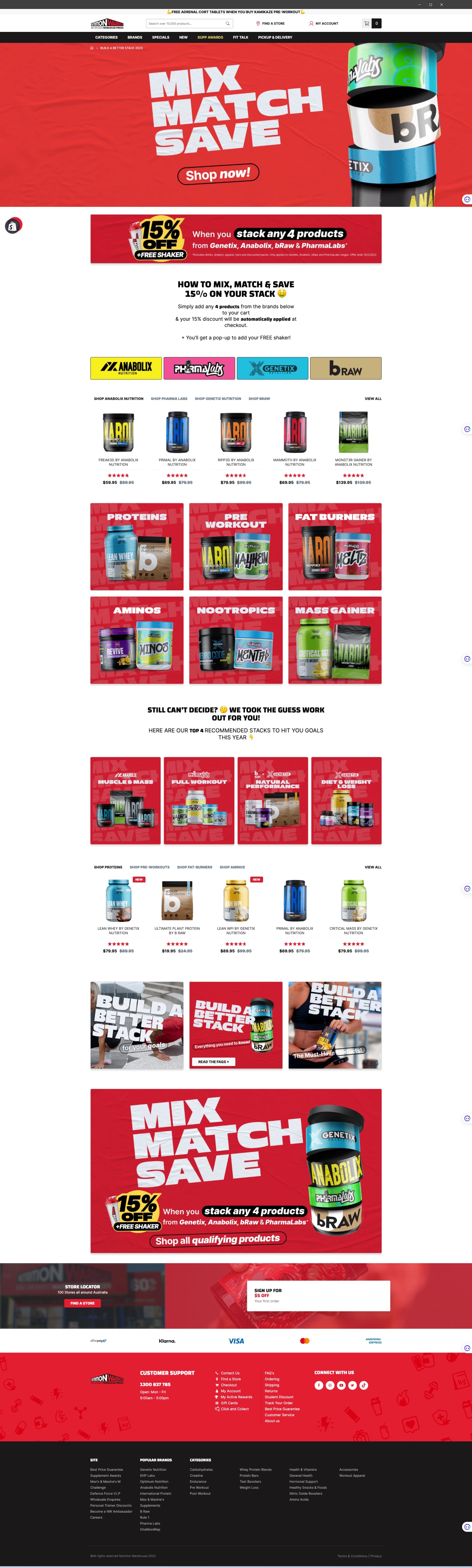 Build a better stack landing page