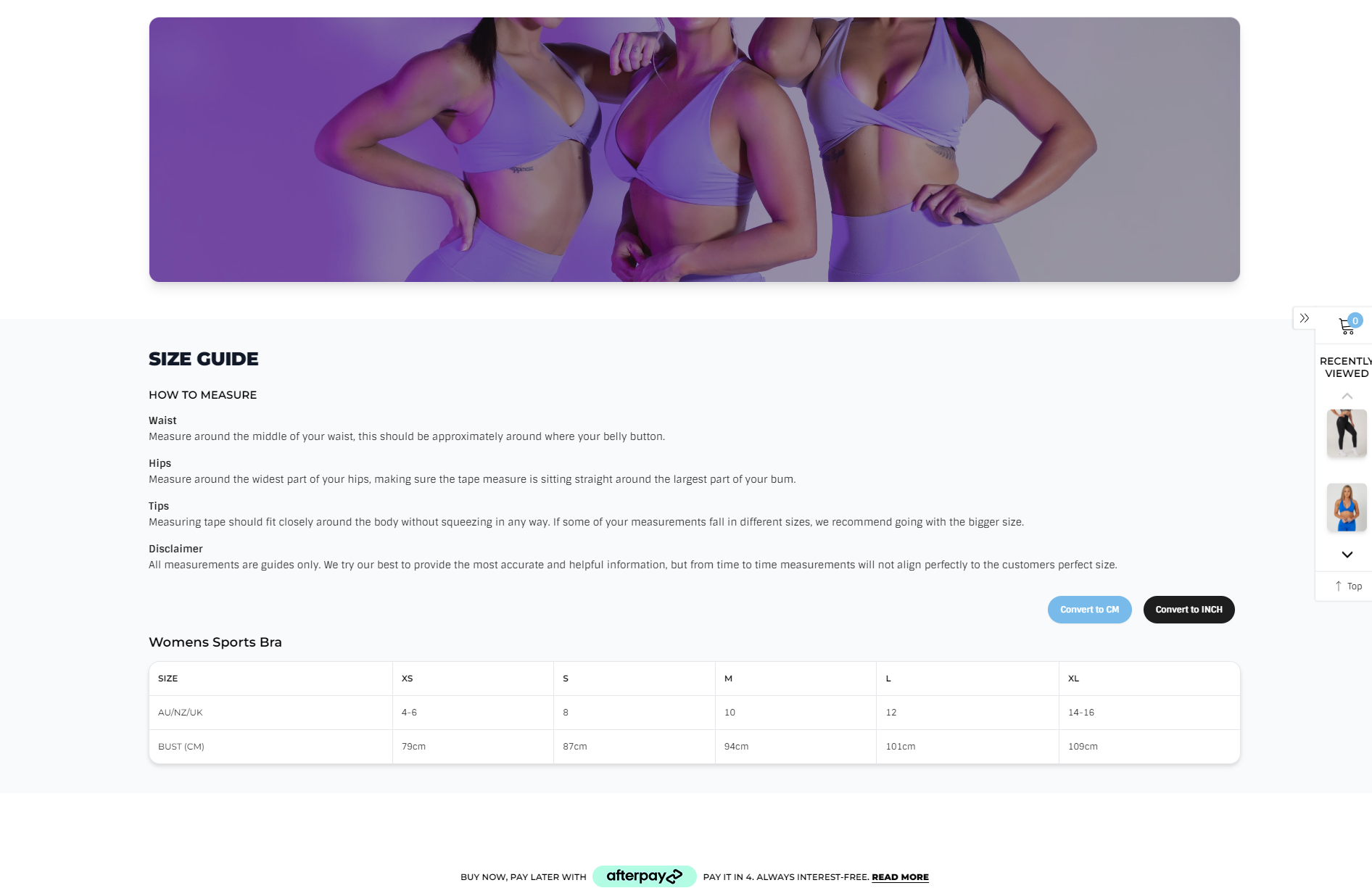 Promo Image Block section preview