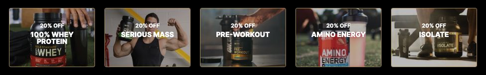 Shop By Links Section Preview