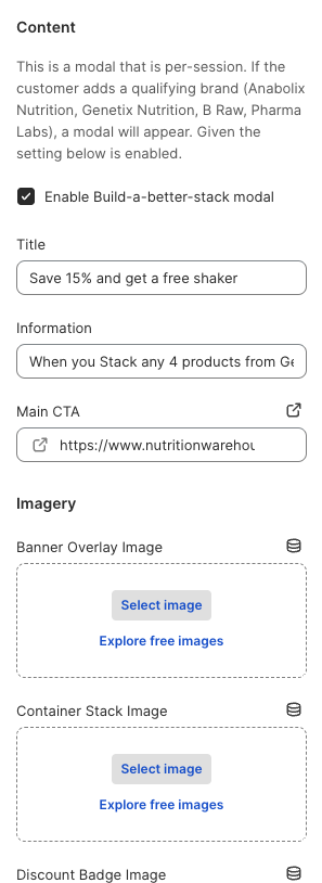 Promo sales badge preview