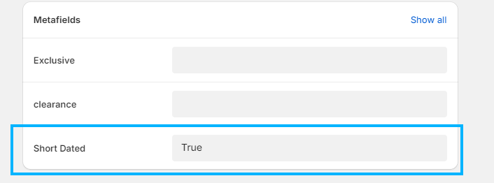 Variant short dated preview